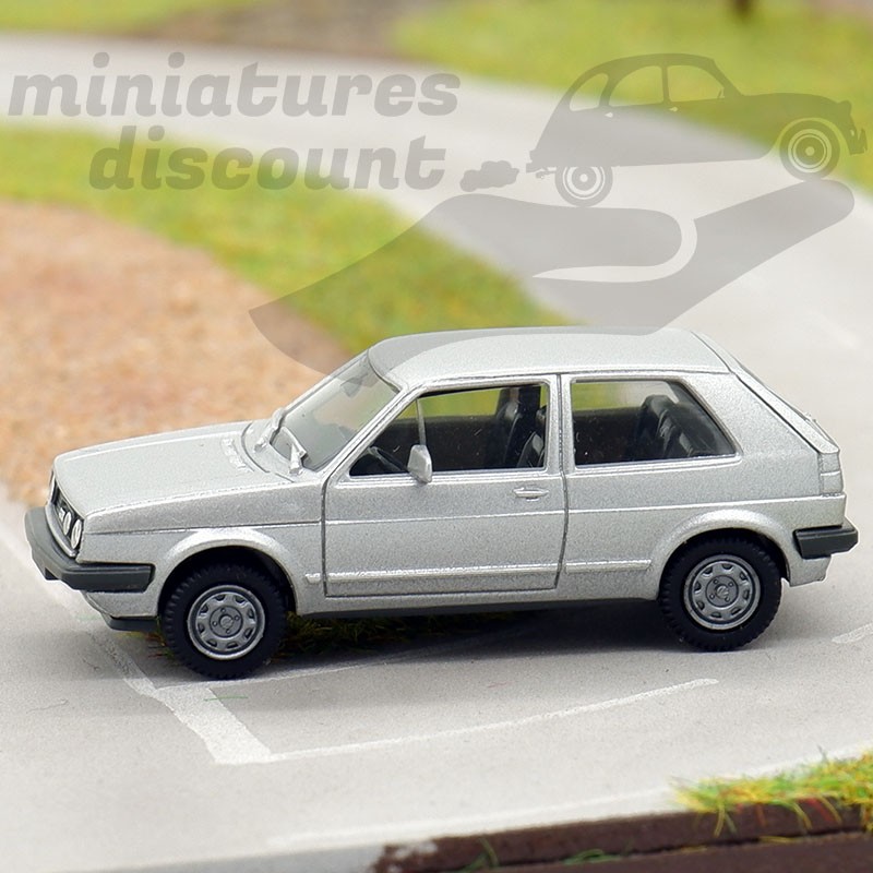 VOLKSWAGEN GOLF GTI (GRIS) - HERPA - 1/87ème en boite