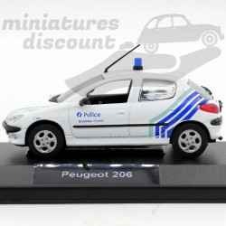 Peugeot 206 Police Belge -...