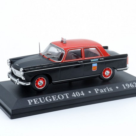 Peugeot 404 Taxi - Paris - 1962 - 1/43 ème En boite