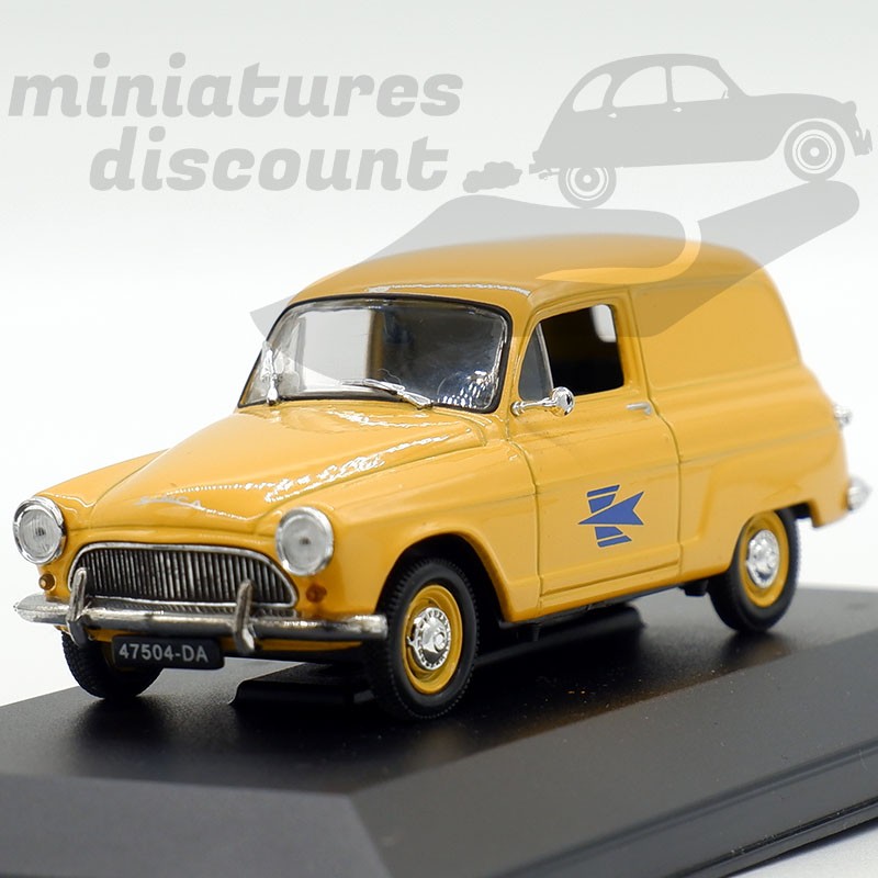 SIMCA ARONDE P60 MESSAGÈRE 1963 "LA POSTE" (JAUNE) - 1/43ème en boite