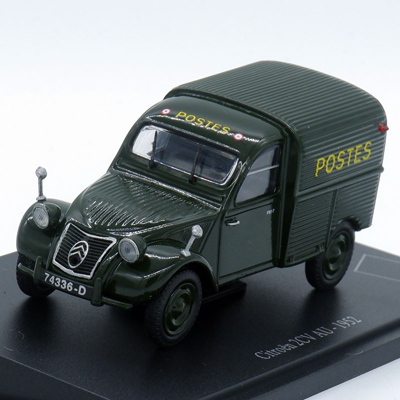 CITROËN 2CV AU 1952 LA POSTE (VERT FONCÉ) - 1/43ème sous blister
