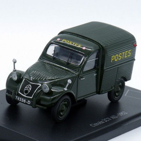 CITROËN 2CV AU 1952 LA POSTE (VERT FONCÉ) - 1/43ème sous blister