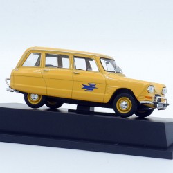 CITROËN AMI 6 BREAK 1968 LA POSTE (JAUNE) - 1/43ème sous blister