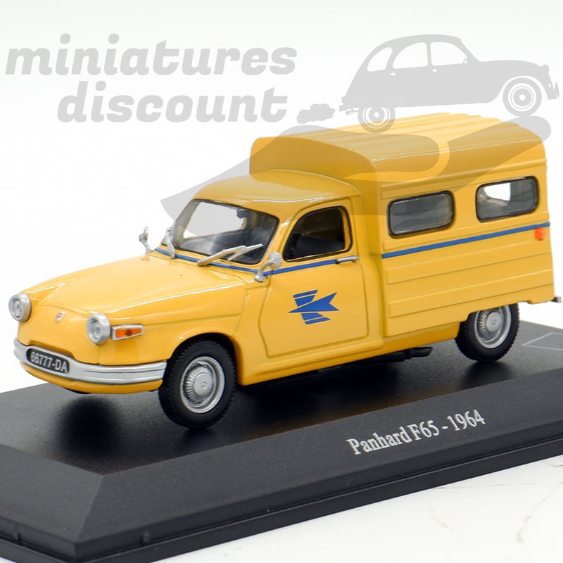 PANHARD F65 LA POSTE 1964 (JAUNE) - 1/43ème sous blister