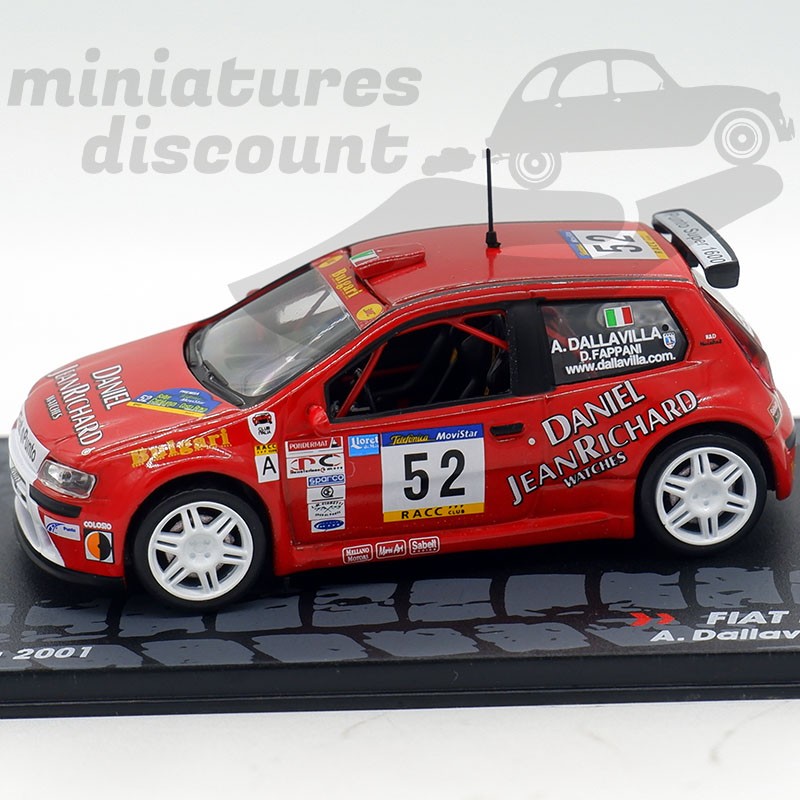 Fiat Punto S1600 - Rallye Catalogne 2001 - 1/43ème en boite