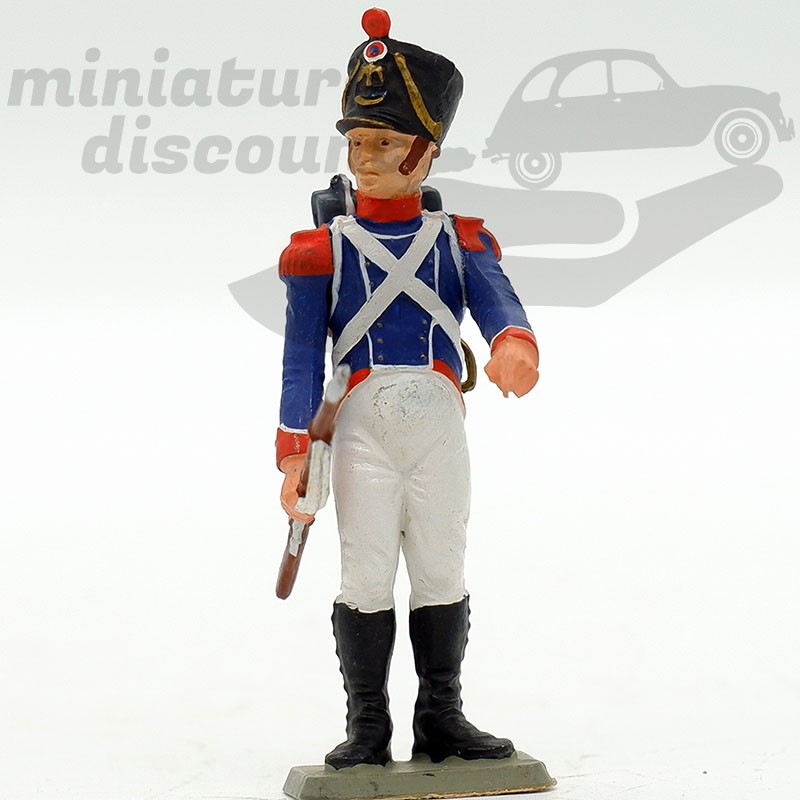 FIGURINE EN PLASTIQUE Soldat Napoléonien Starlux L'empire Vintage Rare