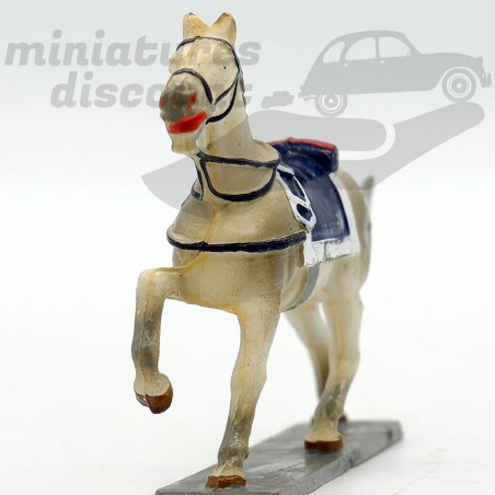 Cheval Napoléonien Blanc n°2 - Starlux - Sans boite