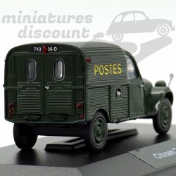 MINIATURE CITROËN 2CV LA POSTE NOREV AVEC BOÎTE (VERT FONCÉ) - NOREV - 1/43ème en boite