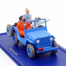 Tintin - La Jeep d'objectif Lune - 1/43ème En boite