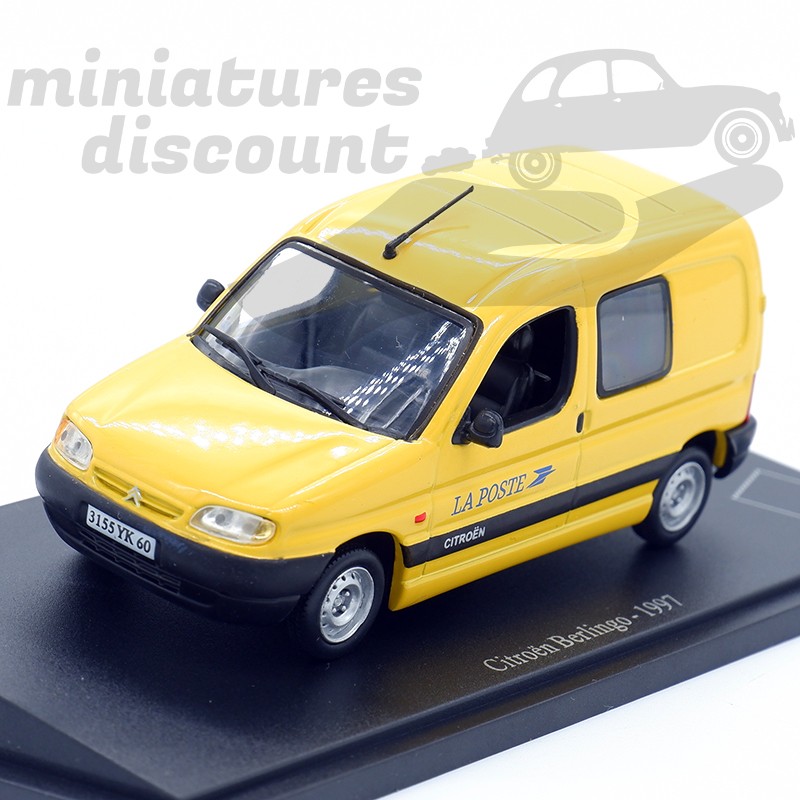 CITROËN BERLINGO 1997 LA POSTE (JAUNE) - 1/43ème sous blister