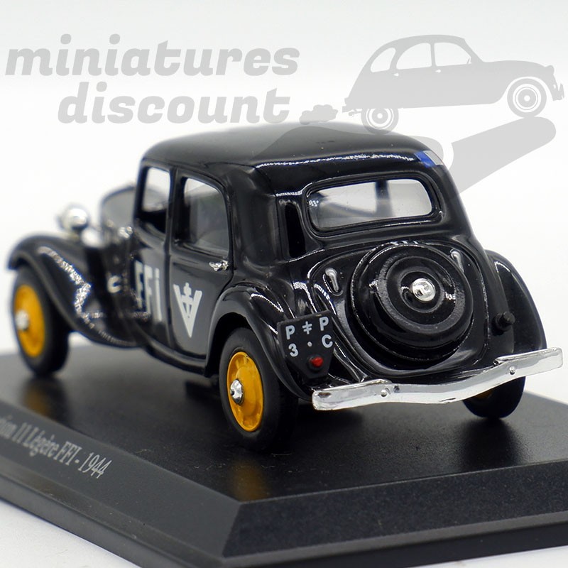 Voiture Miniature Citroën Traction 11 Gazogène 1941 - Échelle 1/43 Atlas, Neuve En Boîte