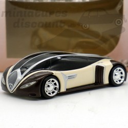 CONCEPT CAR PEUGEOT 4002 (NOIR) - NOREV - 1/64ème en boite