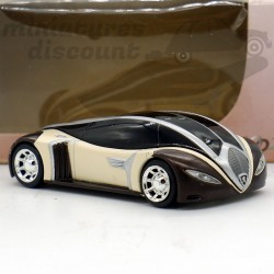 CONCEPT CAR PEUGEOT 4002 (NOIR) - NOREV - 1/64ème en boite