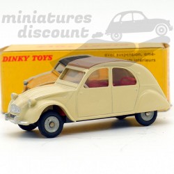 Miniature Citroën 2CV modèle 61 Dinky Toys 1/43 avec boîte d’origine