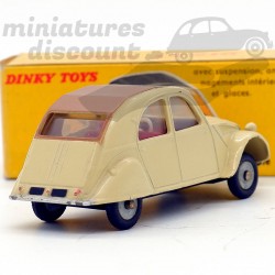 Miniature Citroën 2CV modèle 61 Dinky Toys 1/43 avec boîte d’origine