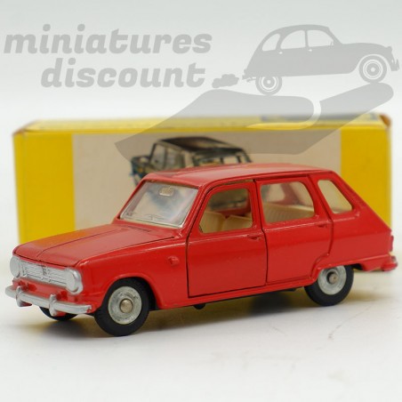 Renault 6 Rouge - Dinky Toys - 1/43ème en boite
