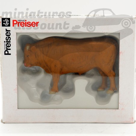 Elastolin - Boîte De 4 Animaux De Ferme - Vaches/Bœuf - Échelle 1:32