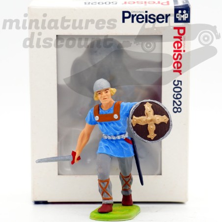 Norman Marchant - Preiser - Elastolin - 1/25ème en boite