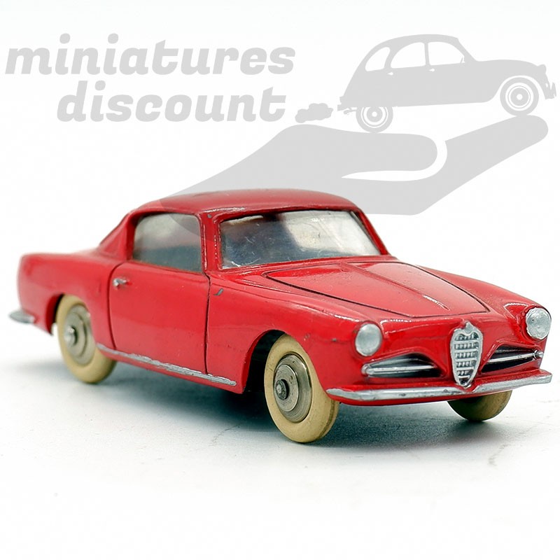 Dinky Toys 24J-527 – Alfa Romeo Coupé – Vitres Et Jantes Concaves – Made In France