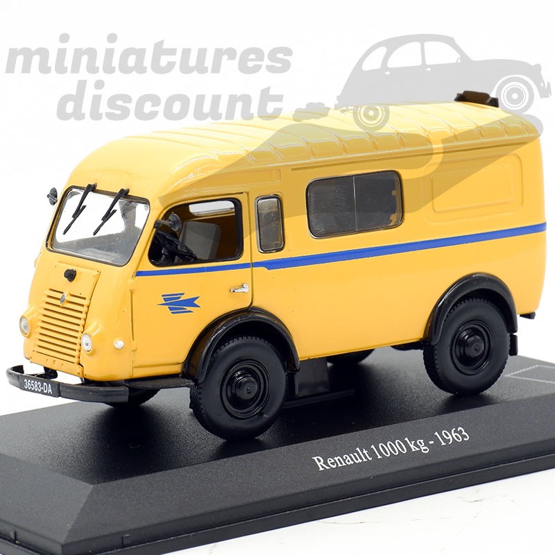 RENAULT 1000KG 1963 LA POSTE (JAUNE) - 1/43ème sous blister