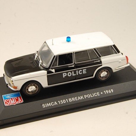 Simca 1501 Break Police - 1/43ème