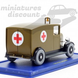 TINTIN AMBULANCE CHICAGO (MARRON) - 1/43ème en boite