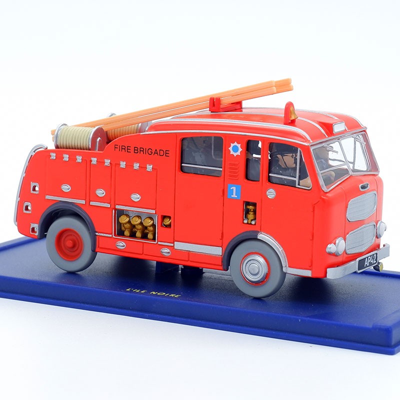 Le camion des pompiers, de L'île Noire - 1/43ème en boite