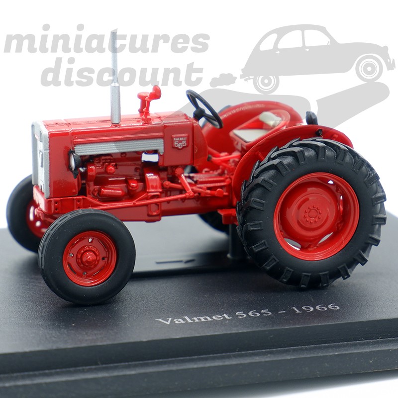 TRACTEUR VALMET 565 DE 1966 (ROUGE) - UNIVERSAL HOBBIES - Voir description sous blister