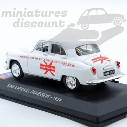 SIMCA ARONDE GENEVIÈVE (BLANC) - 1/43ème en boite