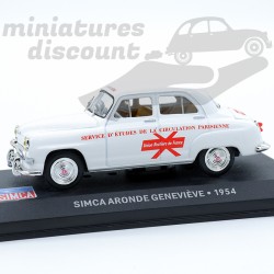 SIMCA ARONDE GENEVIÈVE (BLANC) - 1/43ème en boite