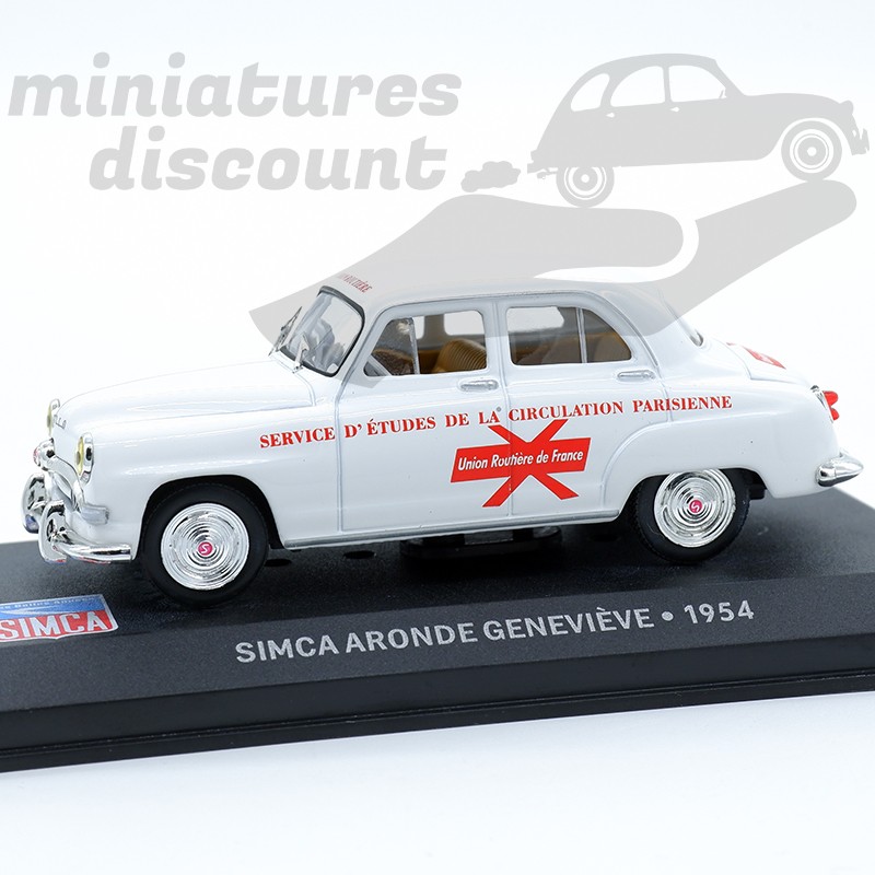 SIMCA ARONDE GENEVIÈVE (BLANC) - 1/43ème en boite