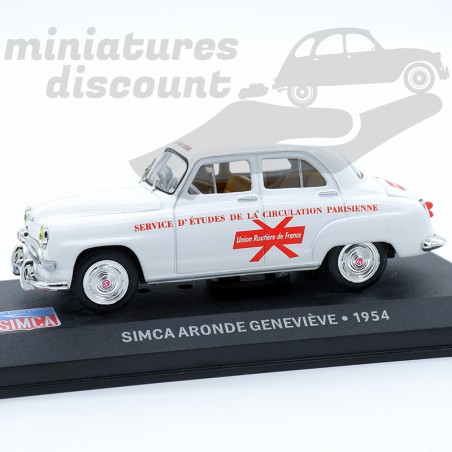 SIMCA ARONDE GENEVIÈVE (BLANC) - 1/43ème en boite