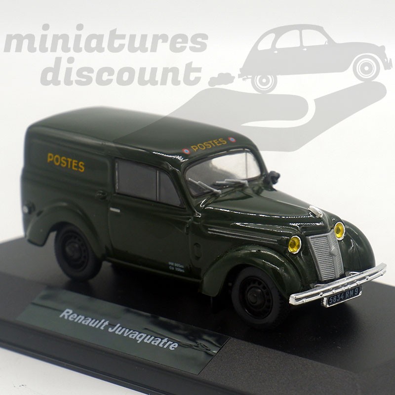 Renault Juvaquatre Fourgonette - La Poste - 1/43ème en boite