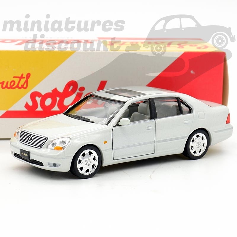 LEXUS LS 430 2001 (BLANC) - SOLIDO - 1/43ème en boite