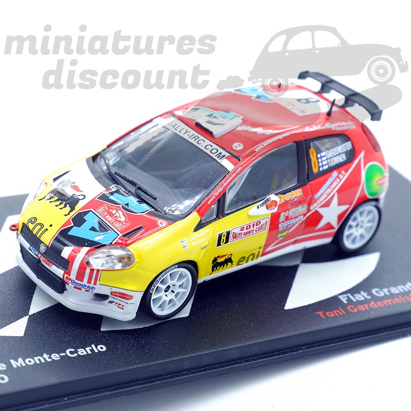 Fiat Grande Punto S2000 - Rallye Monte-Carlo 2010 - 1/43 ème En boite