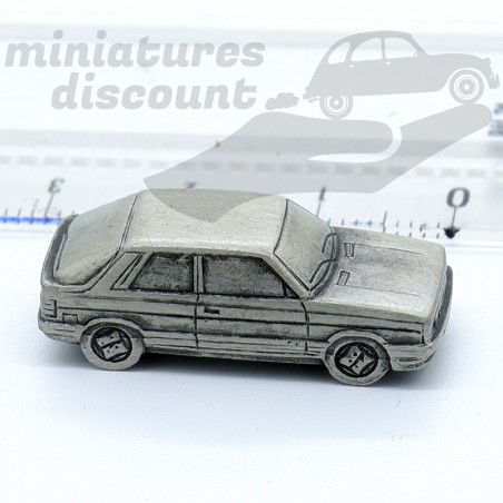 Renault 11 - Miniature en Etain brossé et patinée à la main