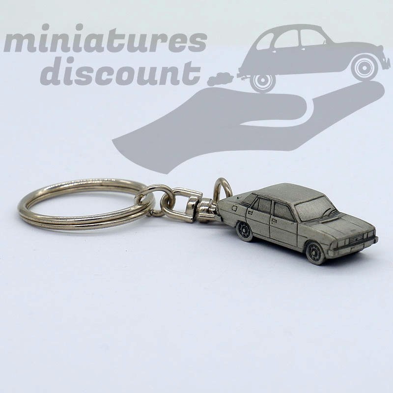 Porte clés en étain, Peugeot 604 - miniature en Etain