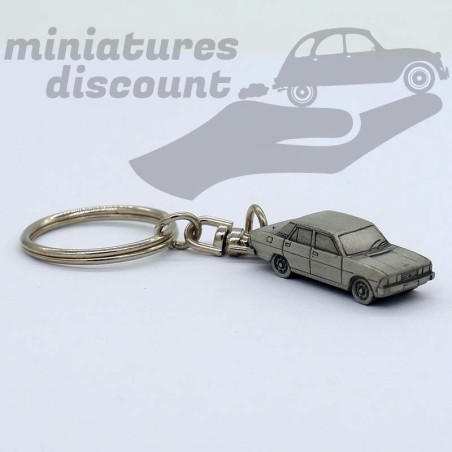 Porte clés en étain, Peugeot 604 - miniature en Etain