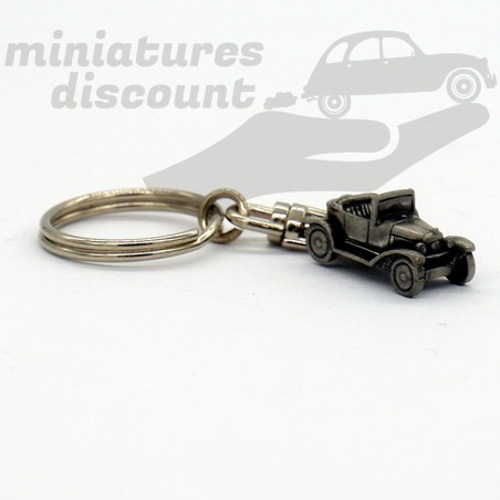 Porte clés en étain, Citroën Type A - miniature en Etain