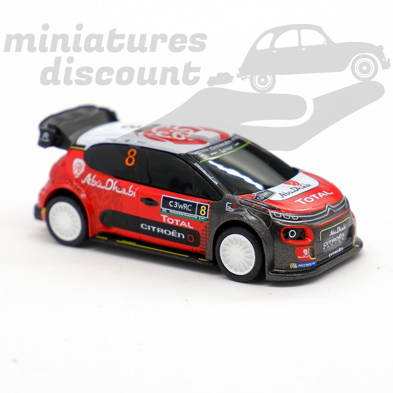 Citroen C3 WRC n°8 - Norev - 1/64ème en boite