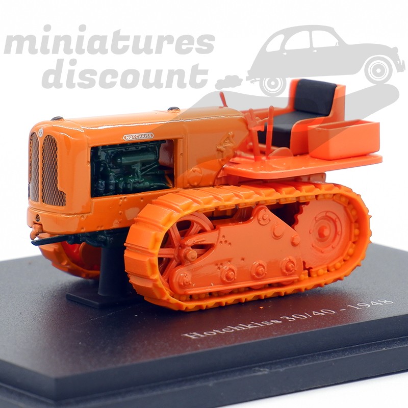 TRACTEUR HOTCHKISS 30/40 (ORANGE) - 1/43ème sous blister