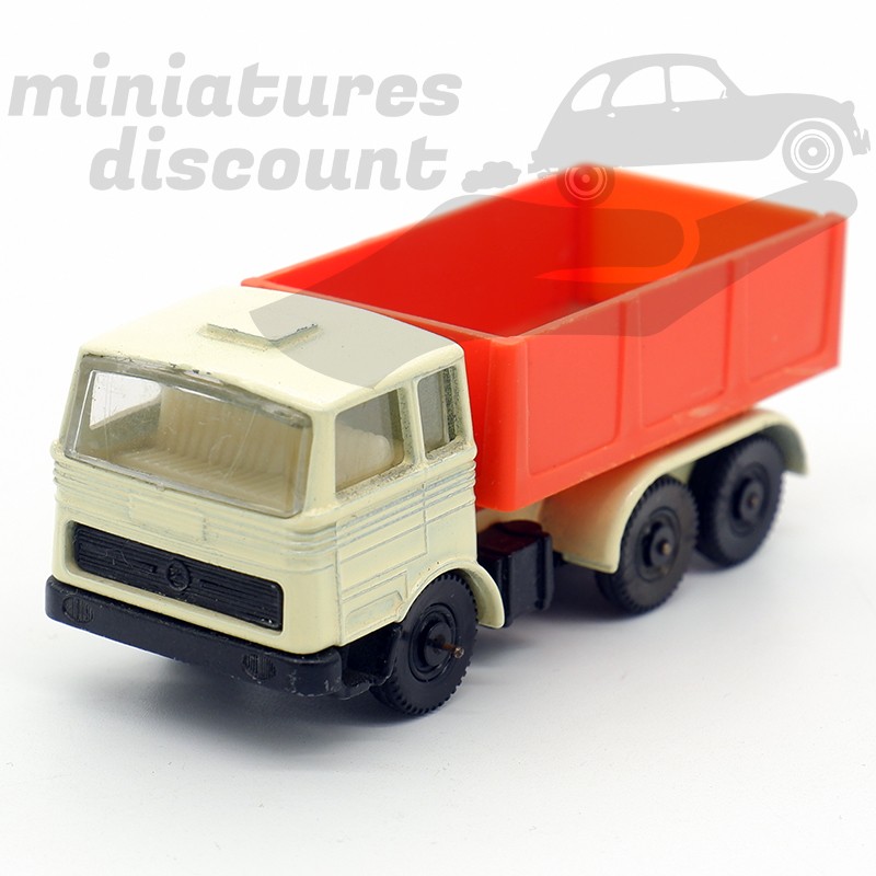 CAMION MERCEDES (ORANGE) - EFSI - 3 inches 1/64ème en boite