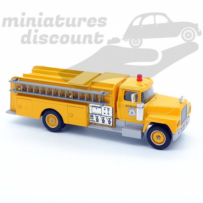 MACK POMPIER (JAUNE) - SOLIDO - 1/50ème en boite