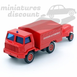 BERLIET CAMIVA (ROUGE) - SOLIDO - 1/50ème en boite