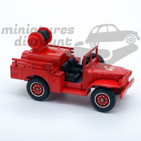 Dodge 4x4 Pompiers - Solido - 1/50ème en boite