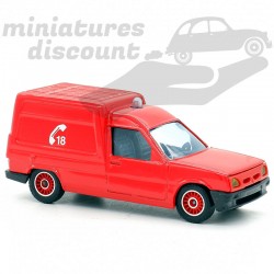 RENAULT EXPRESS POMPIER (ROUGE) - SOLIDO - 1/43ème en boite