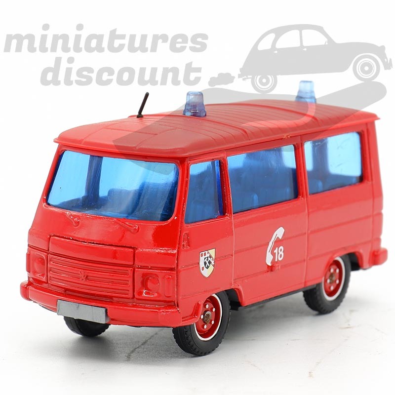 Peugeot J9 Pompiers - VTP - Solido - 1/50ème en boite