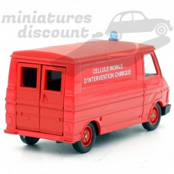 CITROËN C35 POMPIERS (ROUGE) - SOLIDO - 1/50ème en boite