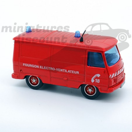 Peugeot J9 Pompiers - Fourgon Electro-Ventilateur - Solido - 1/50ème en boite