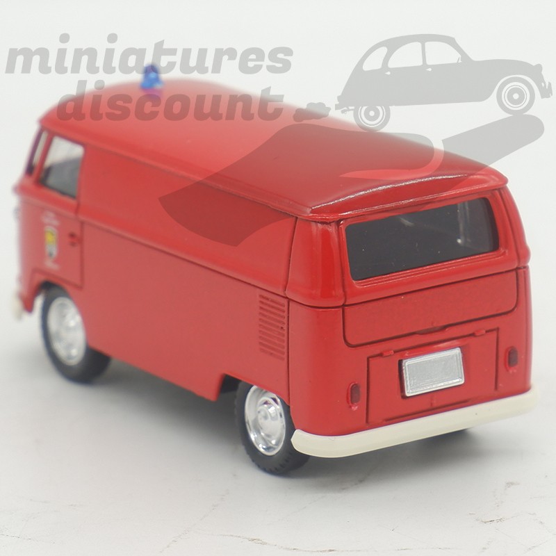 Solido 1/19 Volkswagen Combi 1966 Fourgon Shell - Jaune/rouge - Rare